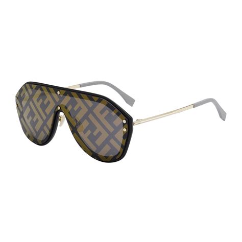 mens gold fendi sunglasses|fendi sunglasses 2019 men's.